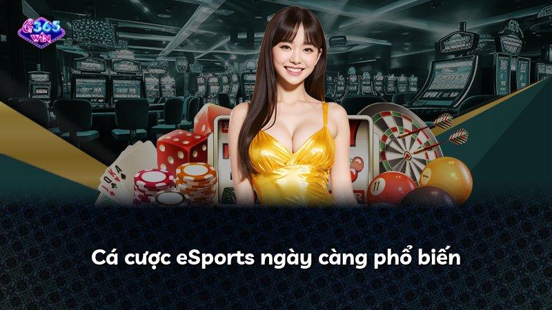 Cá cược eSports ngày càng phổ biến